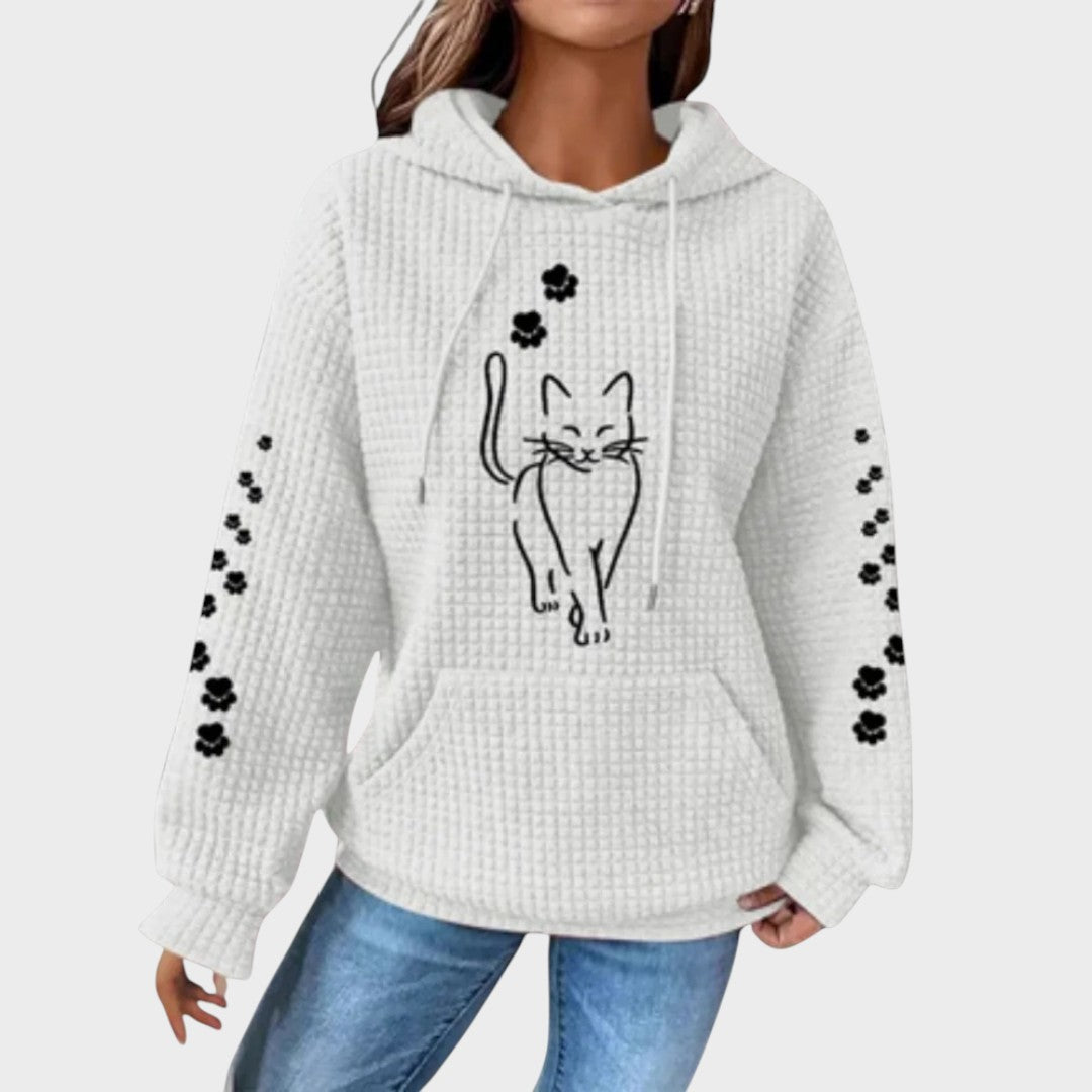 Fatinha | Suéter con Estampado de Gato