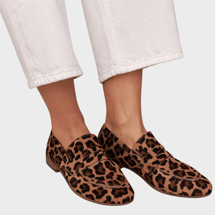 Sabrina | Leopard Print Loafers
