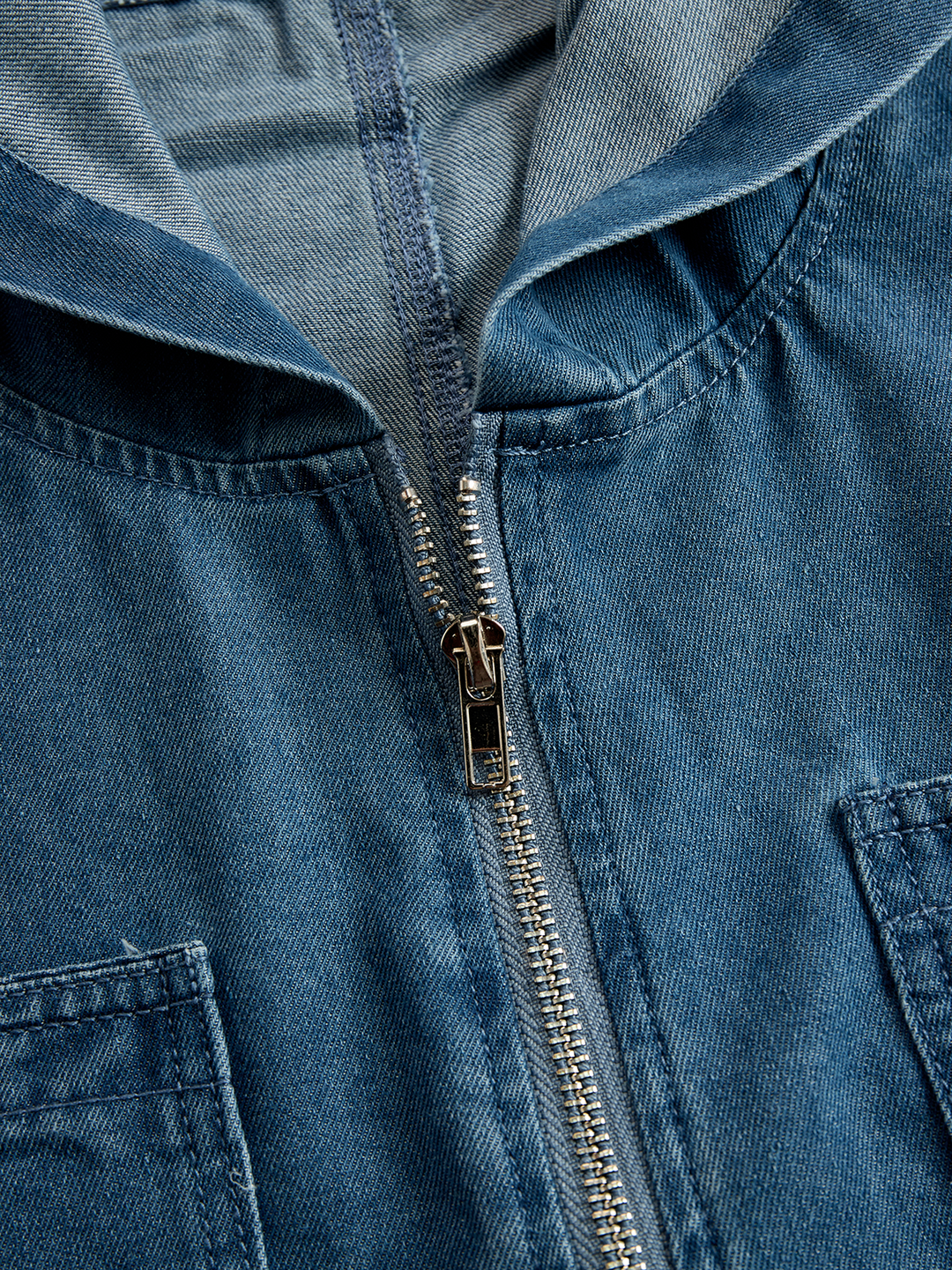 Tiria Long-Sleeve Jumpsuit with Hood
