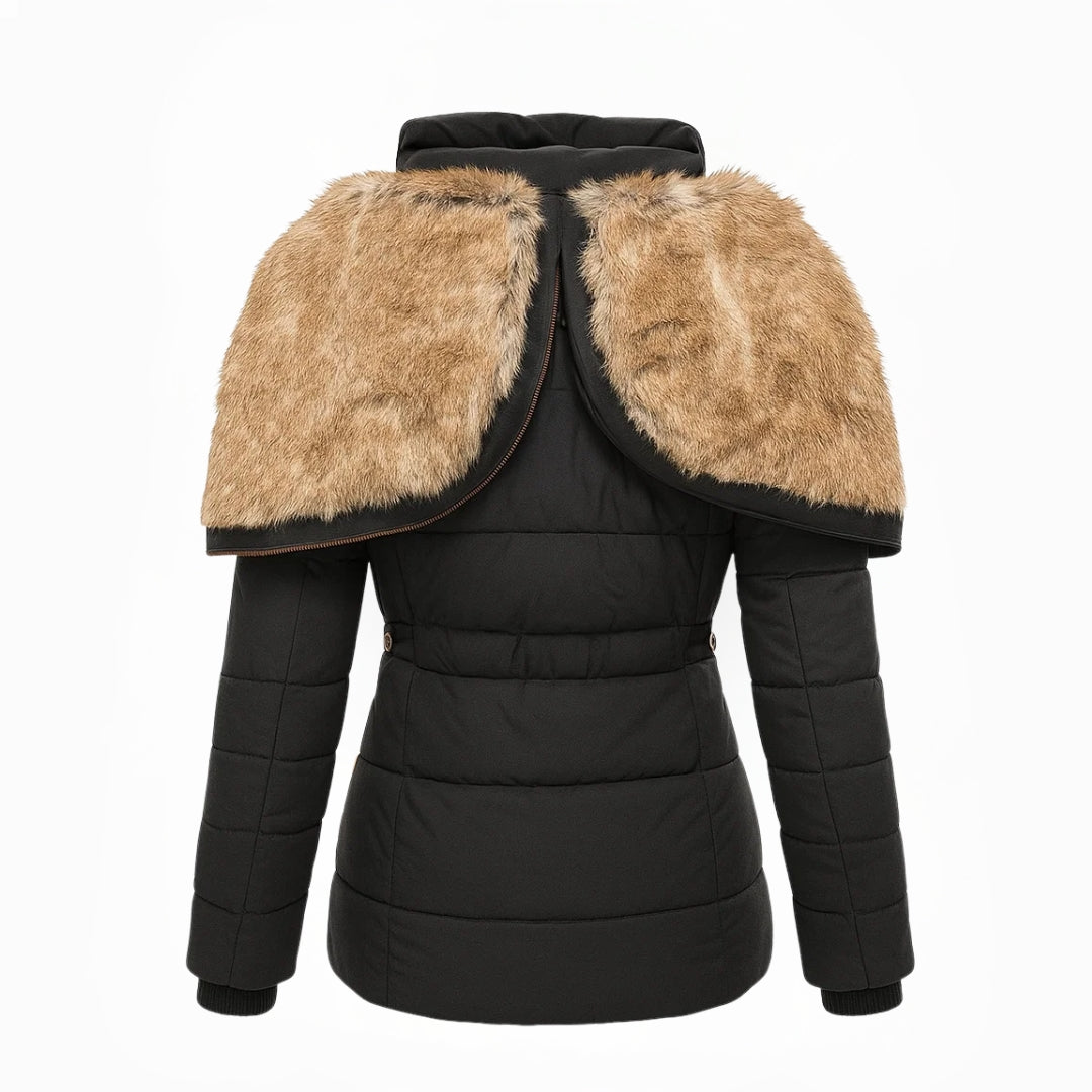 Tamara | Warm winter coat with soft fur lining