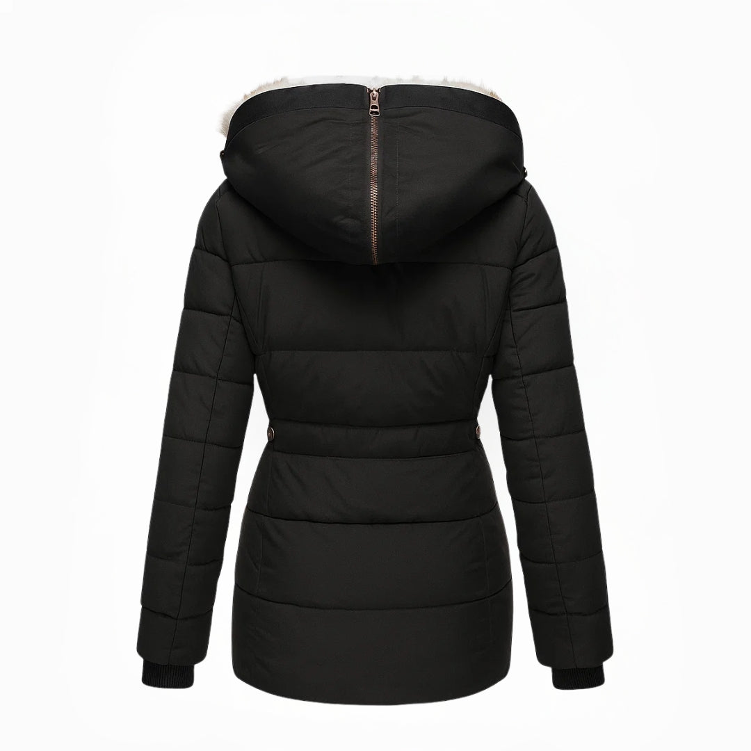 Tamara | Warm winter coat with soft fur lining