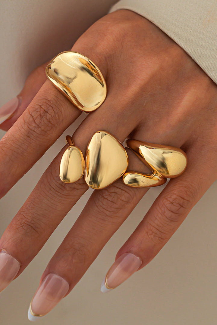Irregular Metal Rings