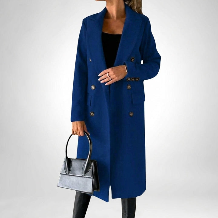 DESIREE™ | LONG COAT WITH DOUBLE BUTTON