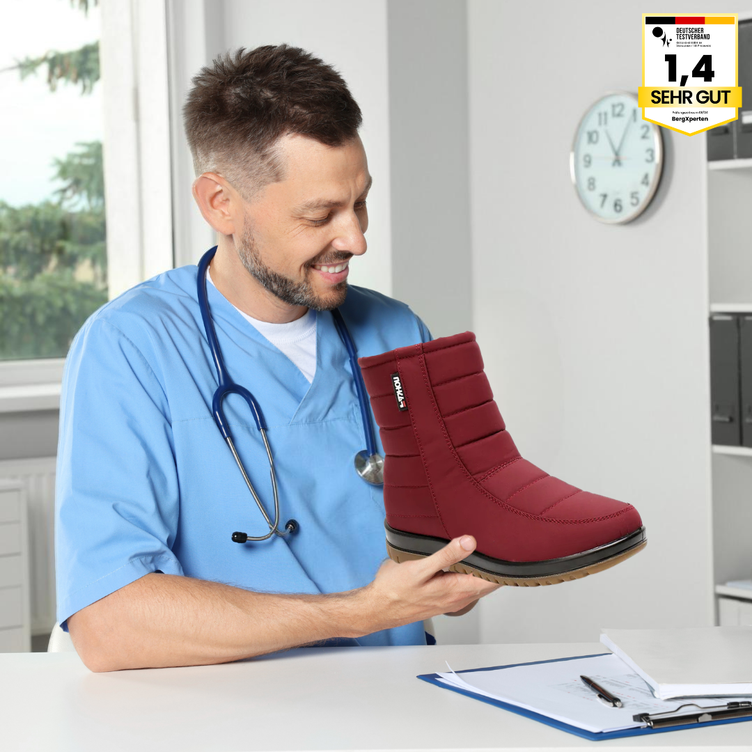 OrthoTerm - waterproof, insulated boots that relieve pain for autumn and winter