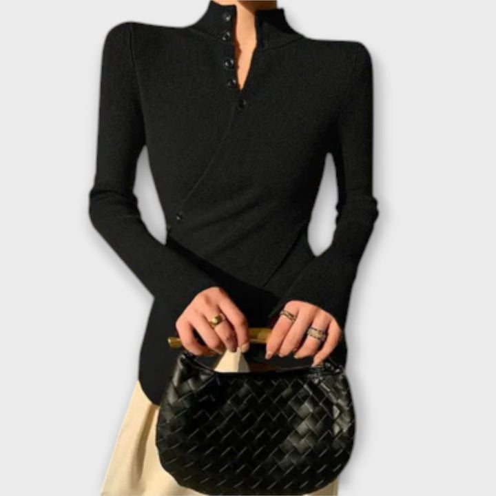 Michiko – Elegante Suéter de Algodón