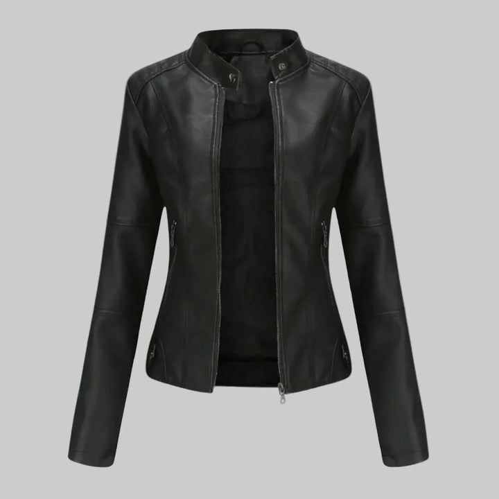 Romina | Casual Leather Jacket