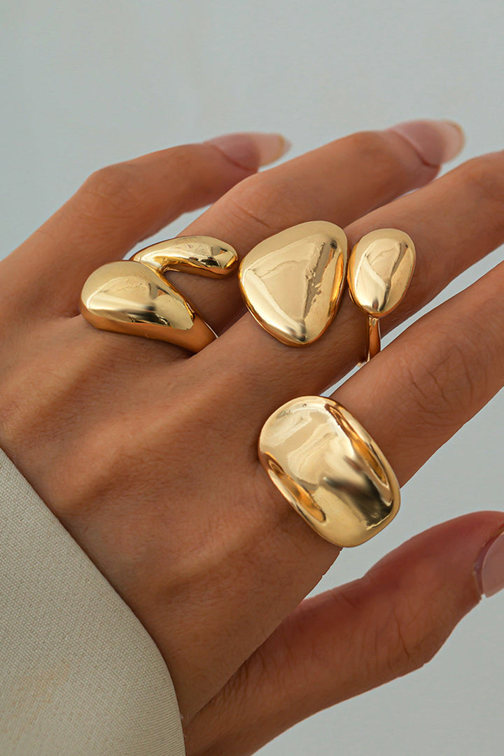 Irregular Metal Rings