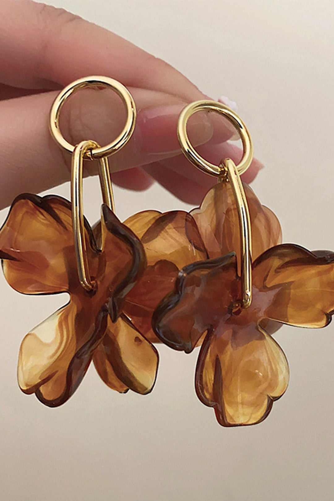 Flower Drop Earrings