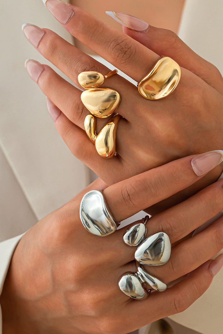 Irregular Metal Rings