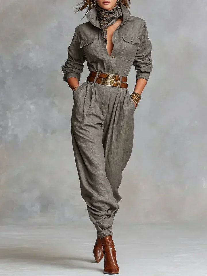 Magda Long Sleeve Jumpsuit