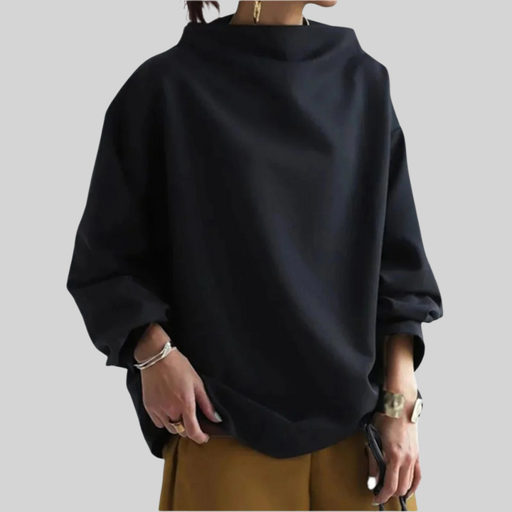 Clara - Jersey Oversize Negro