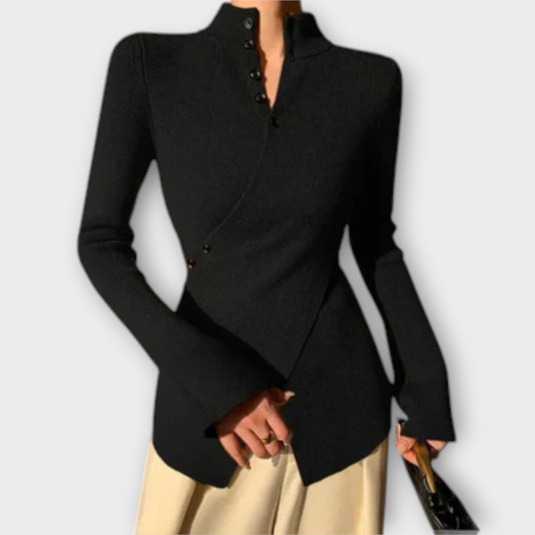 Michiko – Elegante Suéter de Algodón