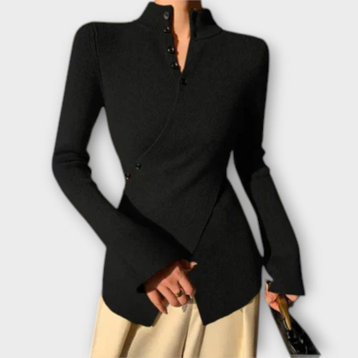 Michiko – Elegante Suéter de Algodón