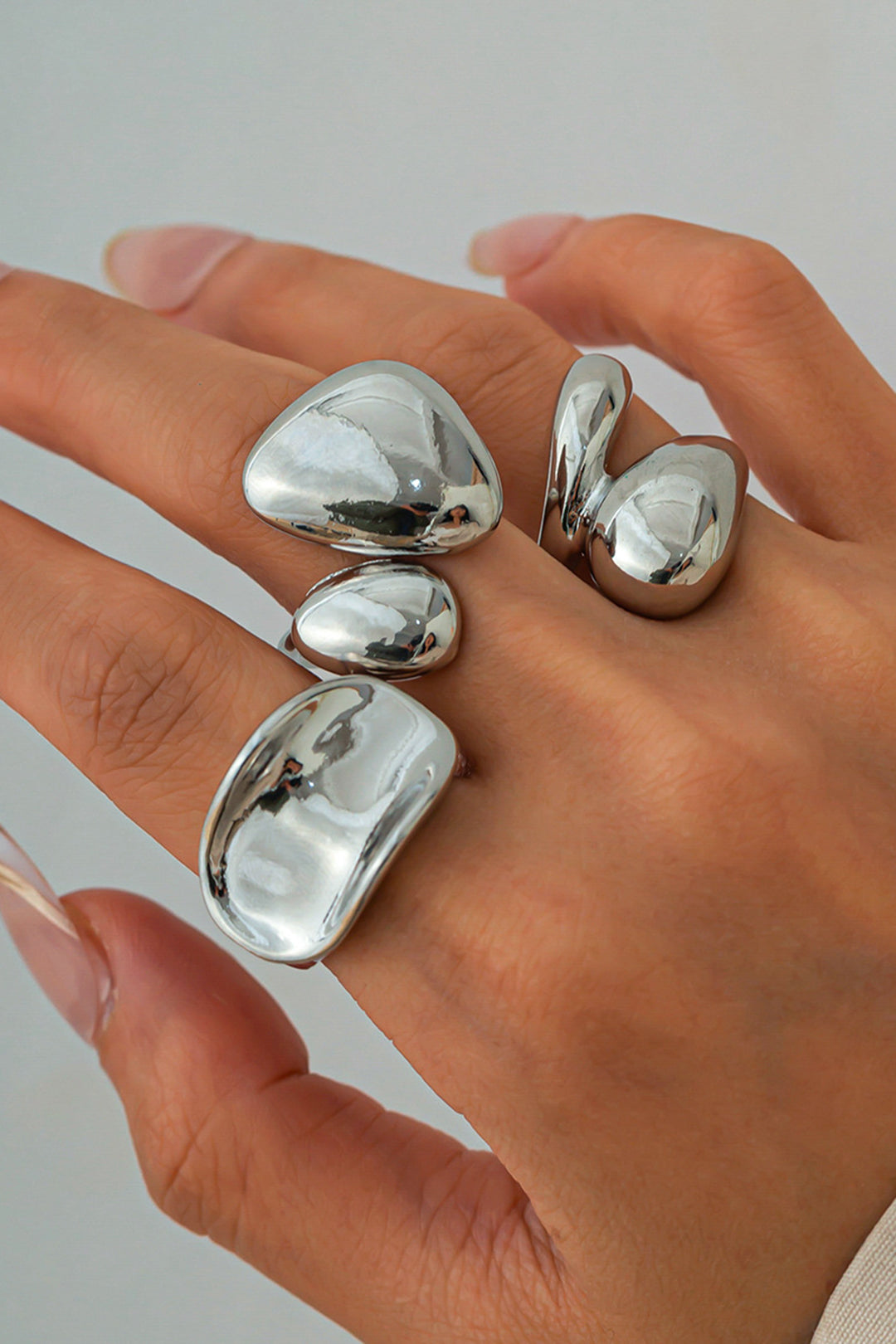 Irregular Metal Rings