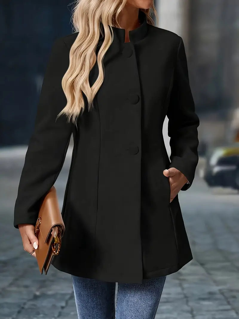 Sofia | Women's Winter Coat with Buttons