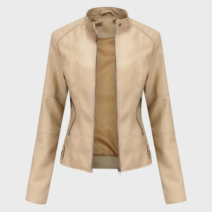 Romina | Casual Leather Jacket