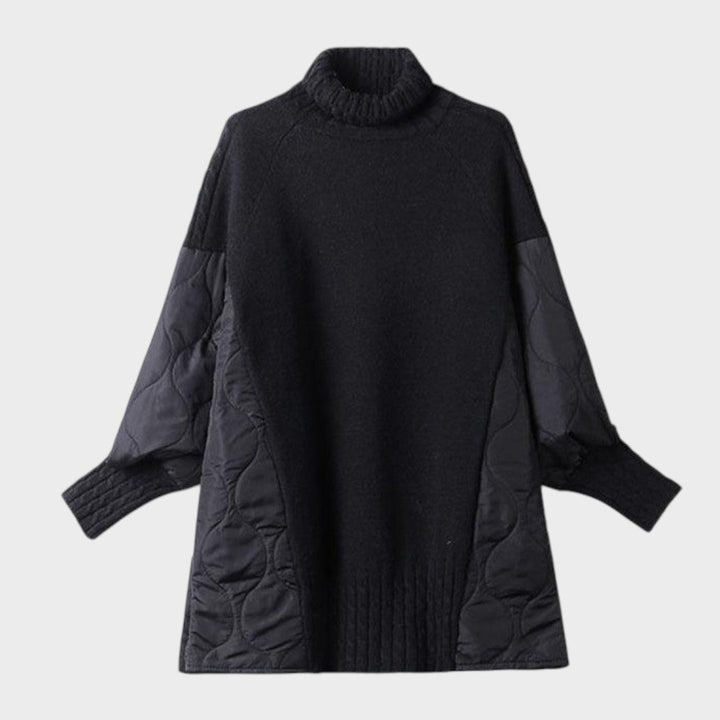 Sarah | Jersy Oversize de Cuello Alto