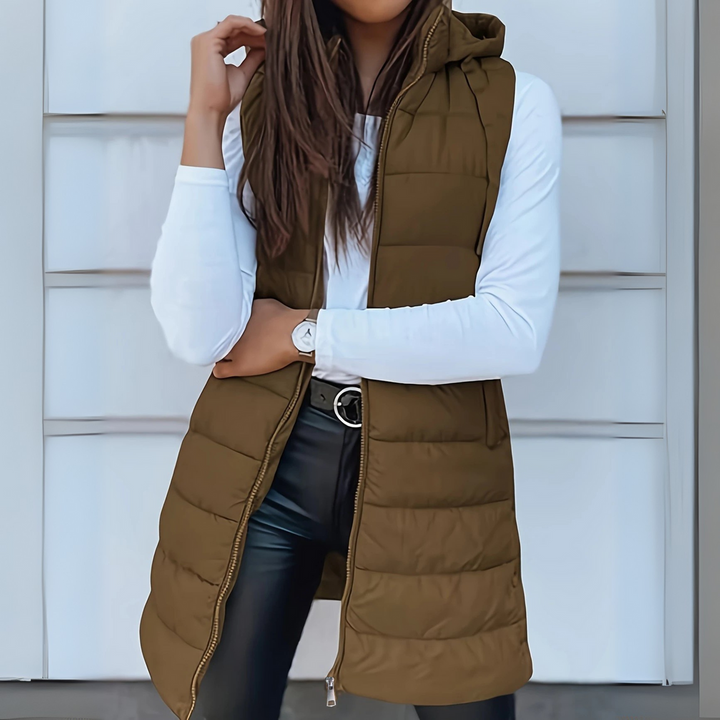 Isabella | Lightweight Sleeveless Puffer Gilet