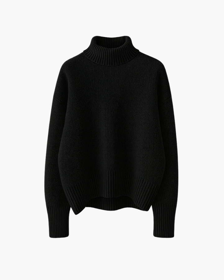 JERSEY SUAVE CON CUELLO ALTO