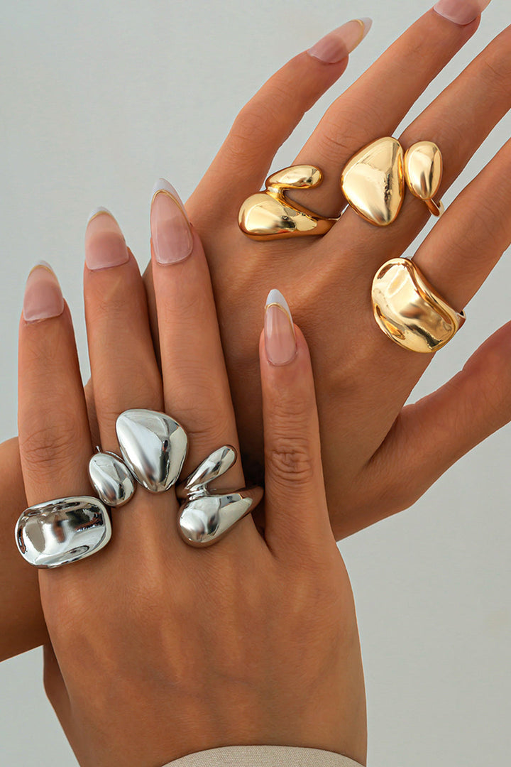 Irregular Metal Rings