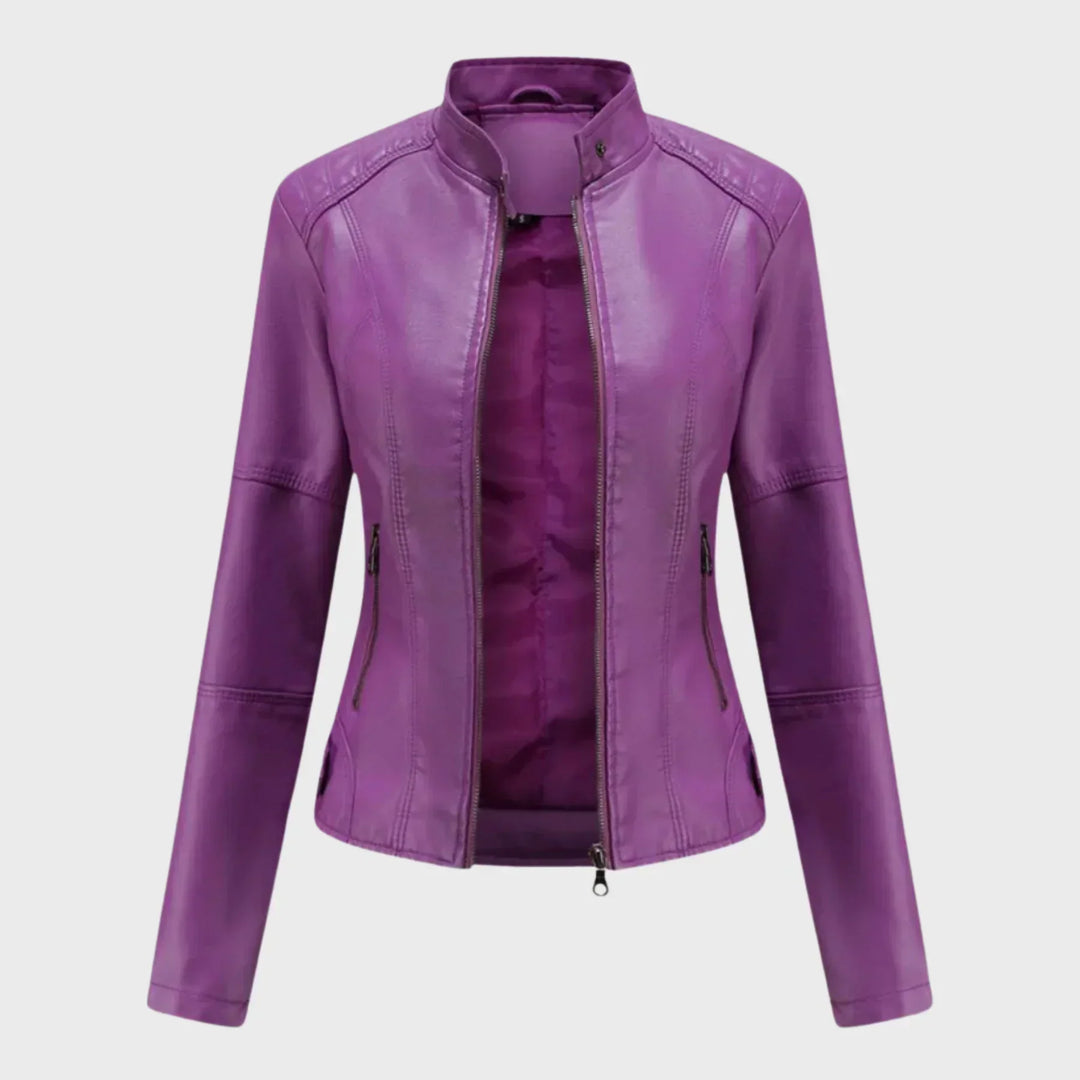 Romina | Casual Leather Jacket