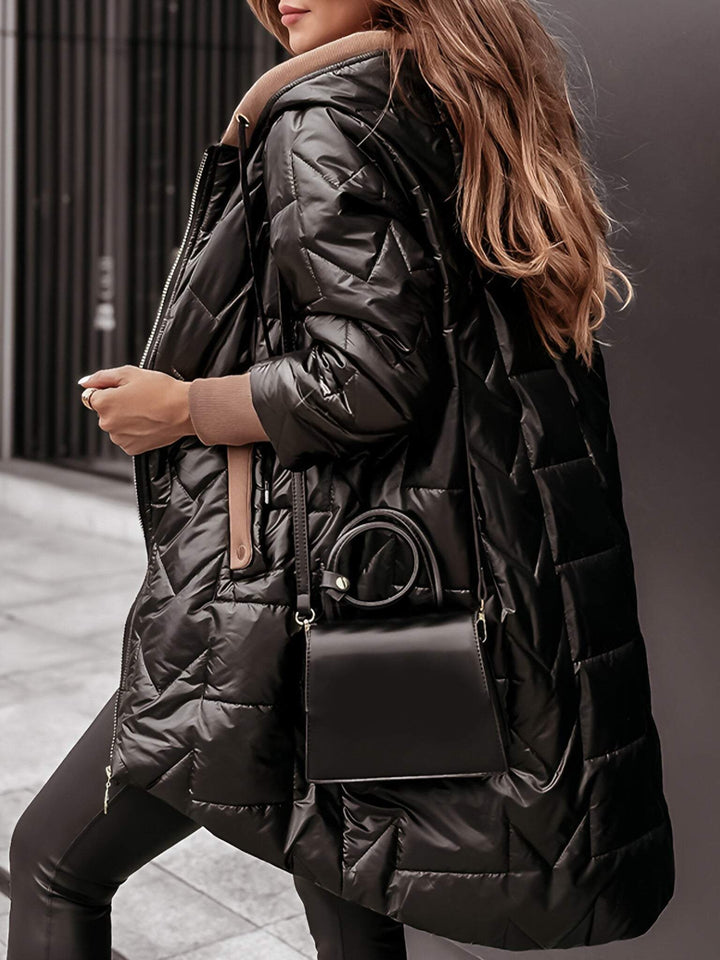 Elisa | Warm Hooded Coat