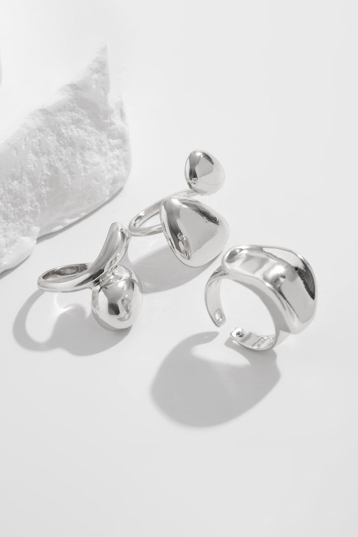 Irregular Metal Rings