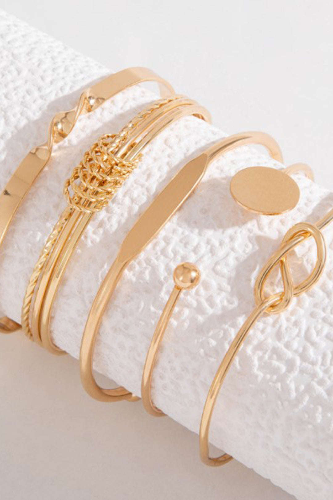 Open Geometric Chain Bracelet