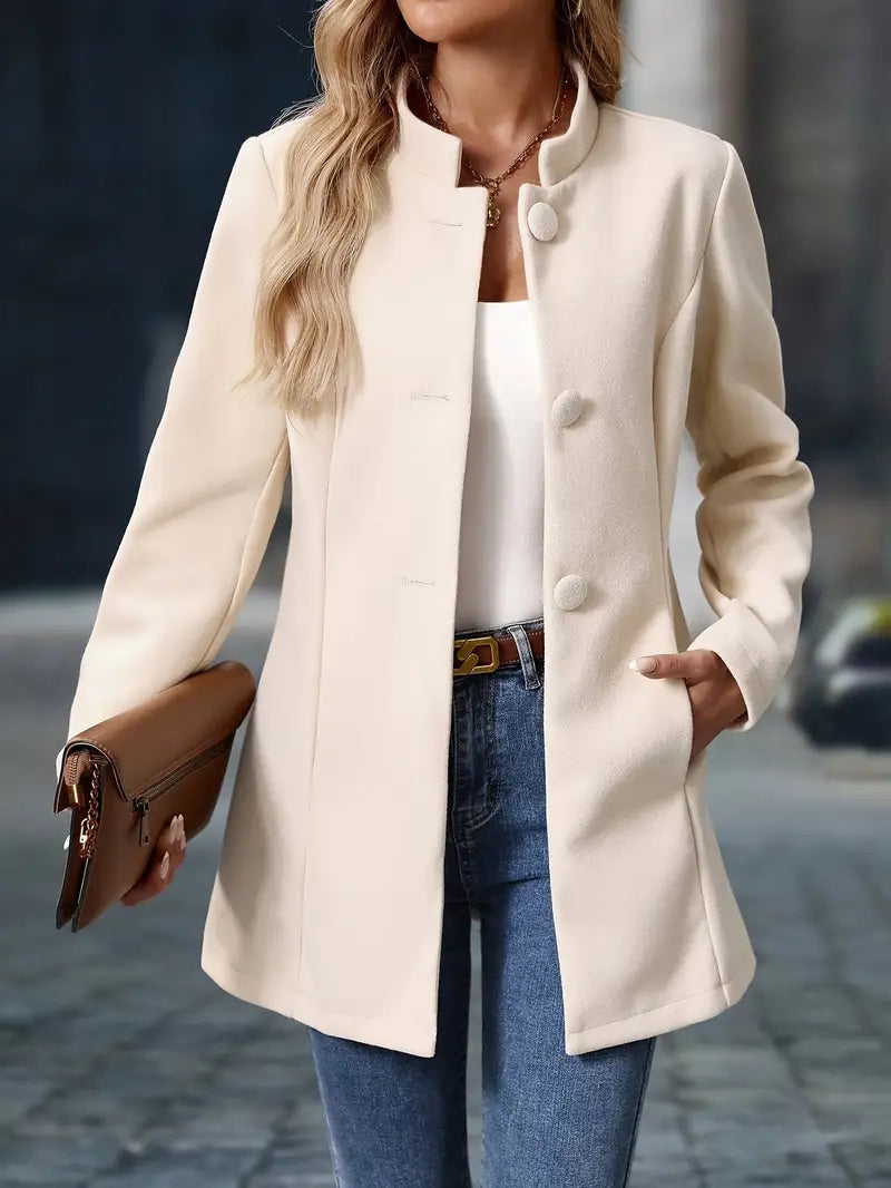 Sofia | Women's Winter Coat with Buttons
