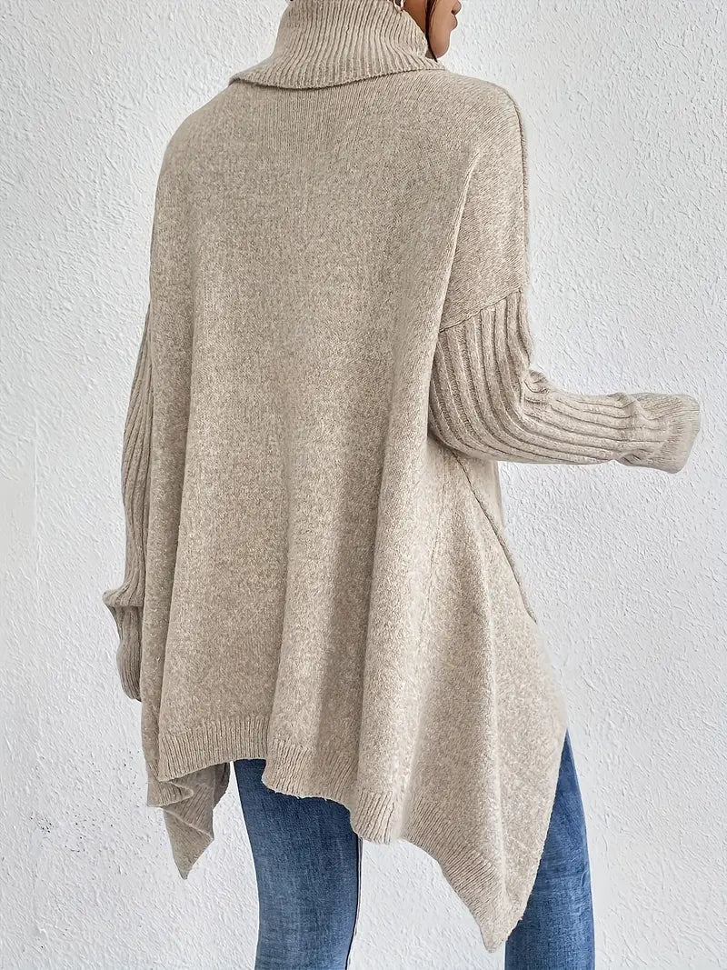 Paola - JERSEY DE CUELLO ALTO MAXI
