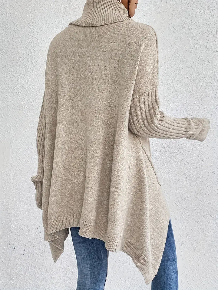 Paola - JERSEY DE CUELLO ALTO MAXI
