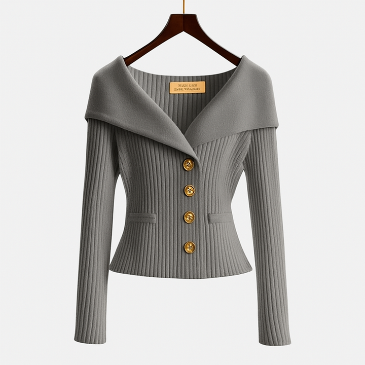 Clarisa | Elegant Knitted Jacket for Stylish Appearances