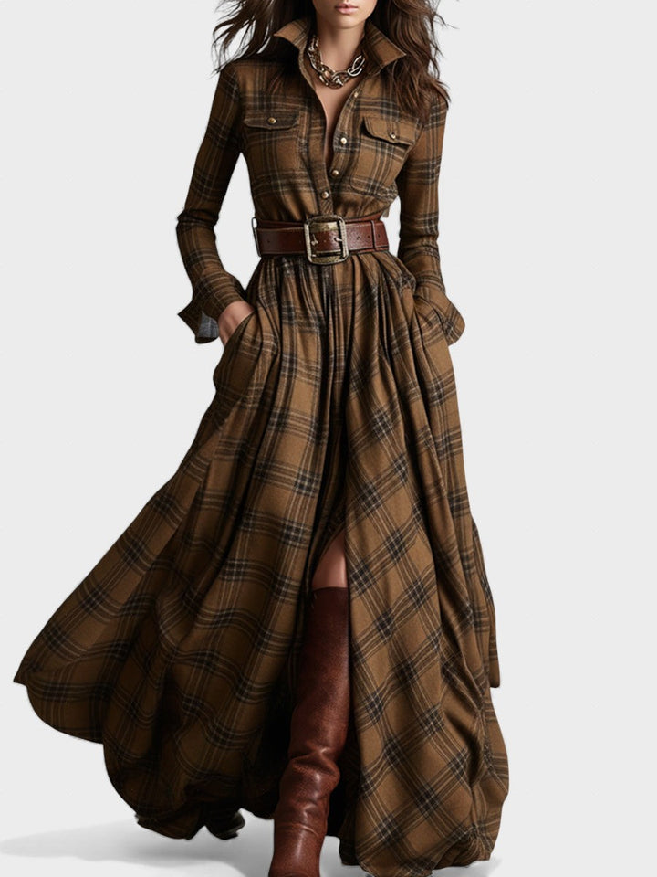 Elena | Classic Elegant Shirt Dress