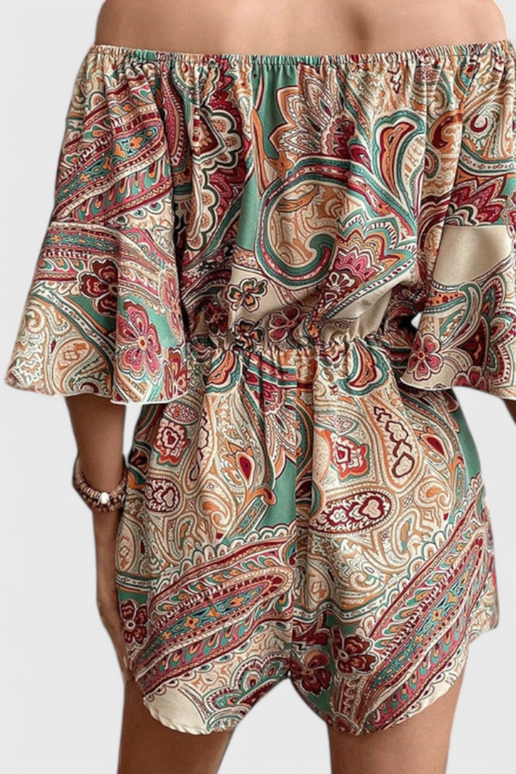 Paloma Bohemian Jumpsuit Without Shoulders