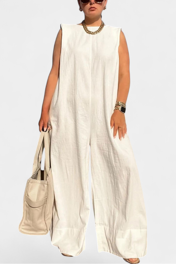 Airla Mono Oversize Without Sleeves with Wide Legs