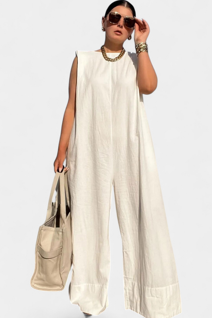 Airla Mono Oversize Without Sleeves with Wide Legs