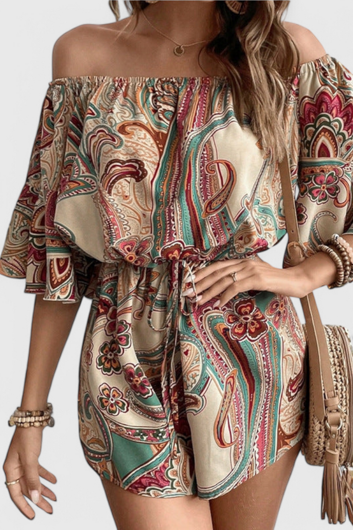 Paloma Bohemian Jumpsuit Without Shoulders