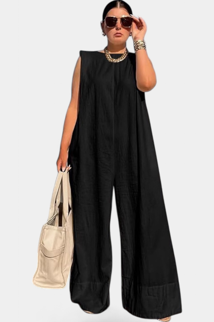 Airla Mono Oversize Without Sleeves with Wide Legs