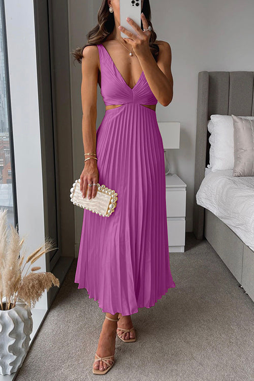 Beauty Dress | Pleated Occasion Dress