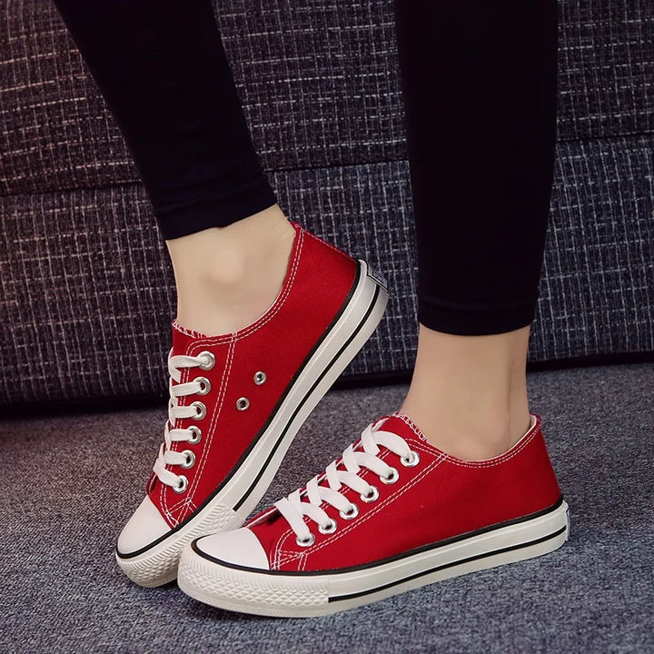 Imogen Classic Canvas Shoes Vintage Modern Comfort