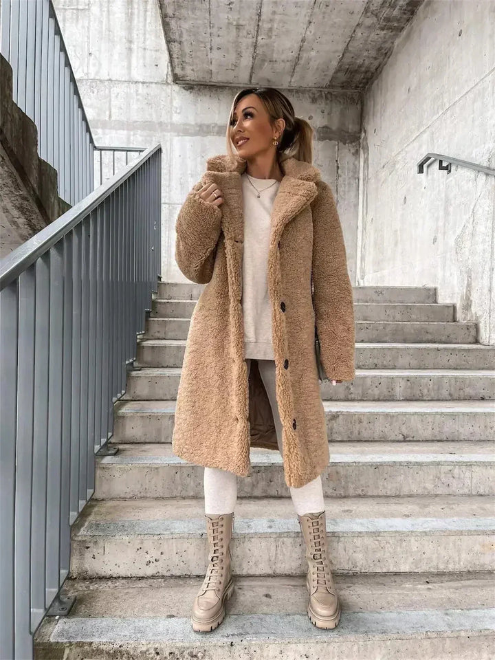 JESSICA | Cozy Teddy Fur Coat