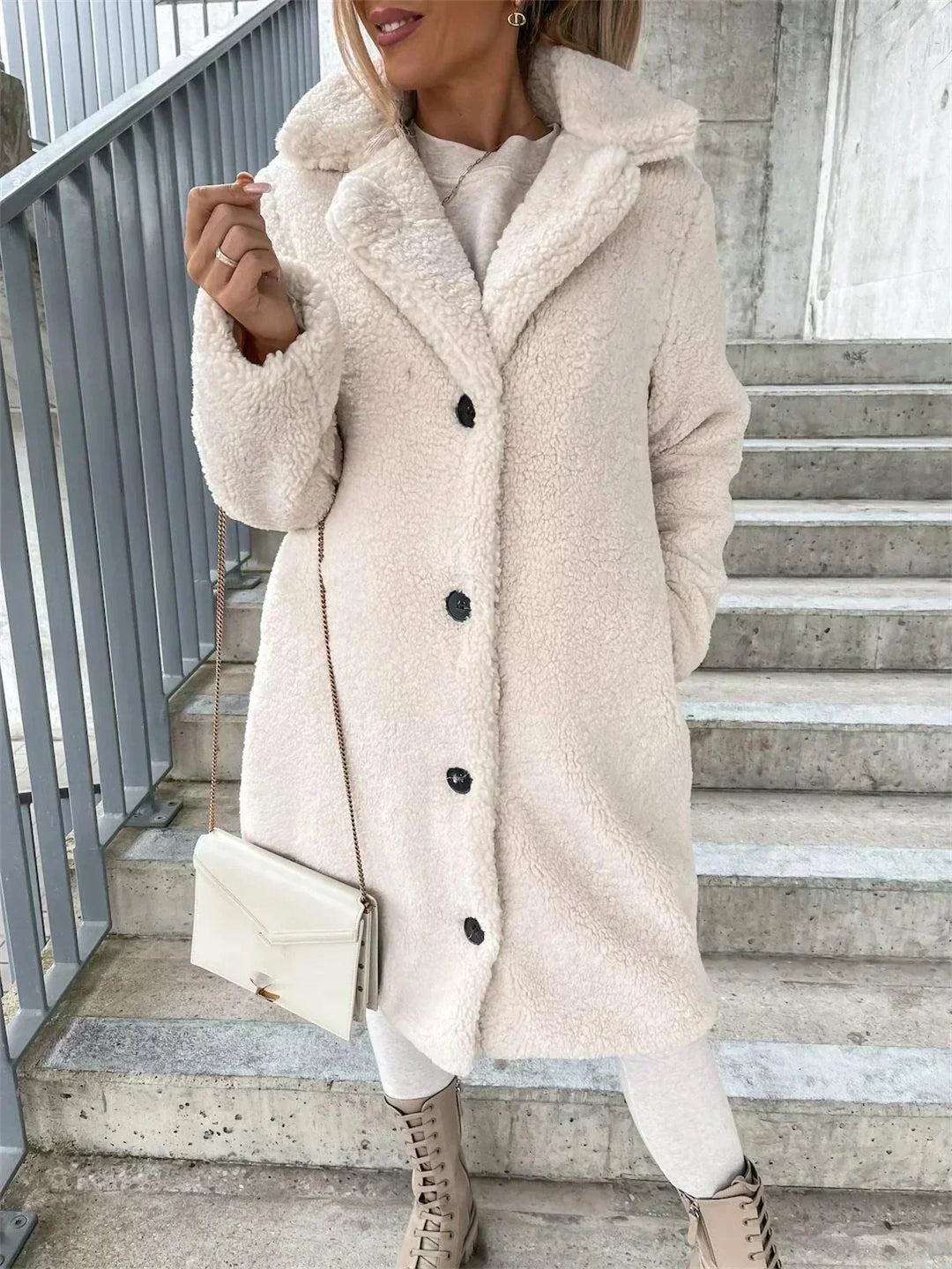 JESSICA | Cozy Teddy Fur Coat