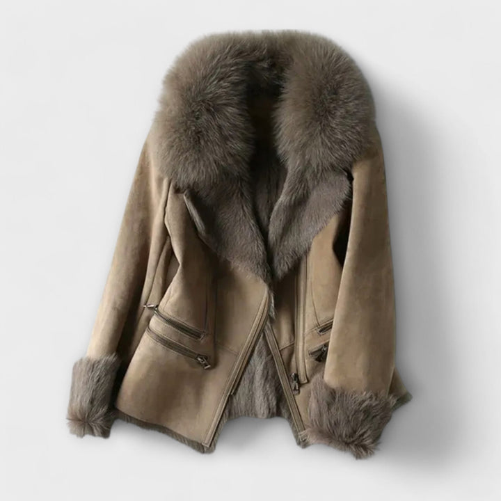 Mariana - Luxury Lambskin Coat