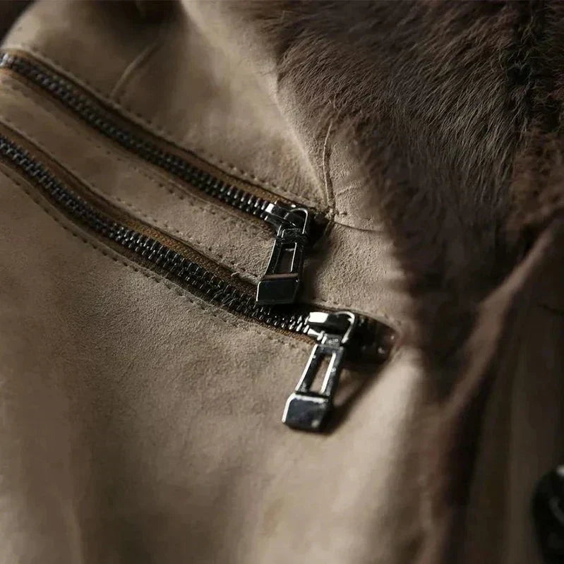 Mariana - Luxury Lambskin Coat