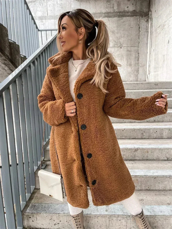 JESSICA | Cozy Teddy Fur Coat
