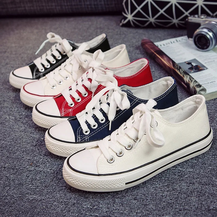 Imogen Classic Canvas Shoes Vintage Modern Comfort