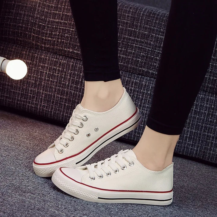 Imogen Classic Canvas Shoes Vintage Modern Comfort