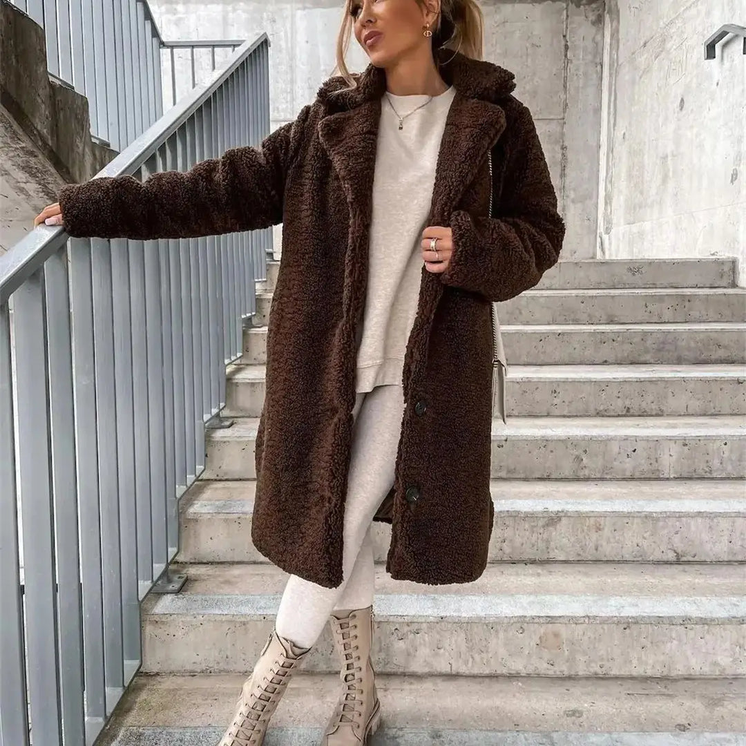 JESSICA | Cozy Teddy Fur Coat