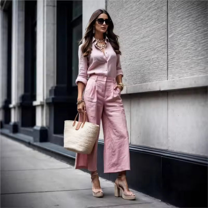 Carmen | Relaxed Fit Set with Trousers