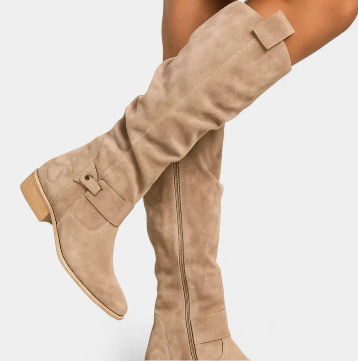 BelleVie – Elegant Suede Boots